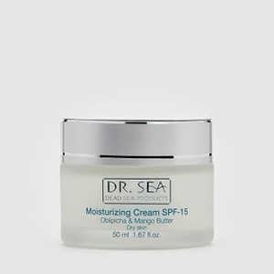 Интенсивный увлажняющий крем для сухой кожи лица с маслом облепихи, экстрактом манго и витаминами SPF15 DR.SEA Moisturizing Cream - Oblipicha & Mango 50 мл