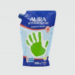 Жидкое мыло с антибактериальным эффектом AURA Ромашка 500 мл