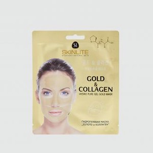Маска гидрогелевая SKINLITE Gold & Collagen 1 шт