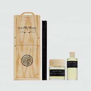 Набор (аромадиффузор+сменный аромат) VANILLA BLANC Fresh Linen & Bois Précieux 200 мл
