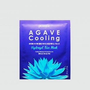 Гидрогелевая маска для лица с охлаждающим эффектом PETITFEE Agave Cooling 1 шт