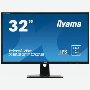 Монитор 32 ProLite 2560x1440 16:9 IPS LED DVI HDMI DisplayPort XB3270QS-B1 Черный Iiyama