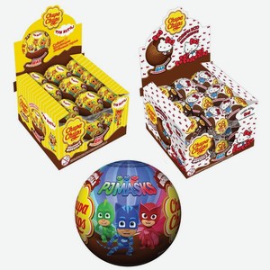 Шоколадный шар Chupa Chups  Коллекция , 20г, дисплей, ассорти