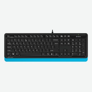 Клавиатура A4 Fstyler FK10 USB Черно синяя A4Tech
