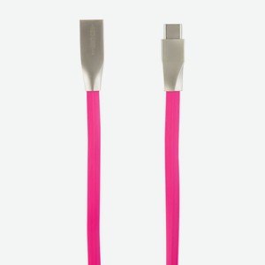 Кабель USB Type-C Smart High Speed 1м Розовый Red Line