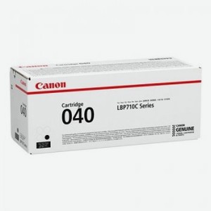 Картридж лазерный 040BK 0460C001 черный (6300стр.) для LBP-710 712 Canon