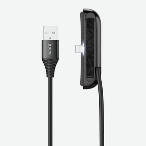 Кабель USB для Apple Lightning U66 TPU 1.2м Черный Hoco