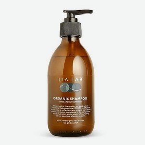 LIA LAB Натуральный шампунь для волос с ароматом BASIL & NEROLI