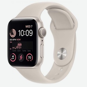 Умные часы Watch SE 2022 40mm M/L Starlight Apple