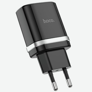 Сетевое зарядное устройство C12Q 18W Черное Hoco