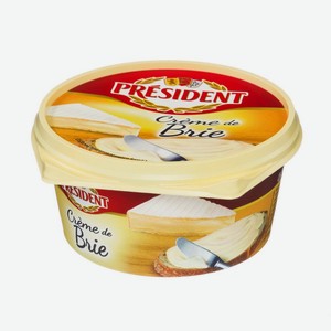 Сыр <President> плавленный Creme De Brie ж50% 125г Россия