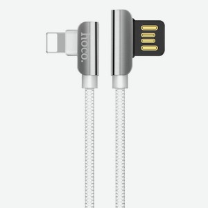Кабель USB для Apple Lightning U42 1.2м Белый Hoco