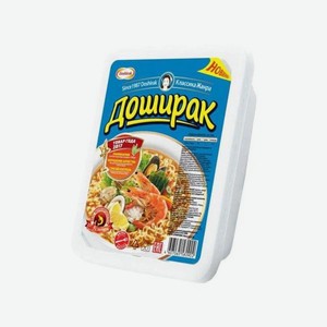 Лапша б/п «Доширак»со вкусом морепродуктов 90г
