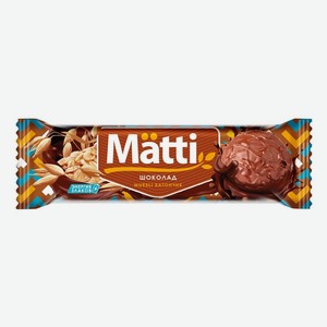 Батончик злаковый <Matti> с добавлением шоколада 24г Россия