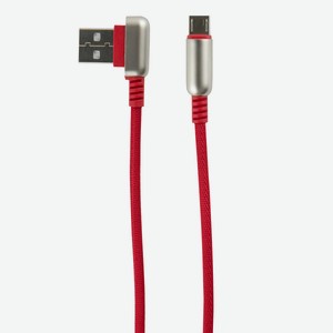 Кабель USB MicroUSB Loop 1м Красный Red Line