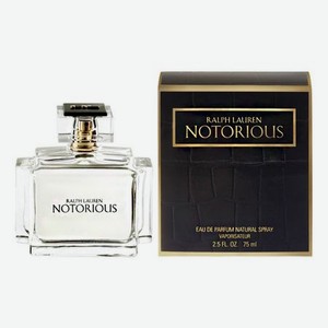 Notorious: парфюмерная вода 75мл