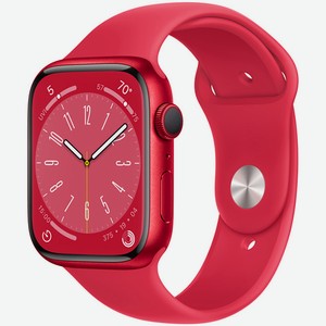 Умные часы Watch Series 8 45mm GPS Aluminium Red Apple