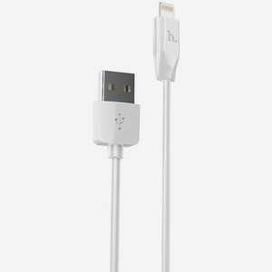 Кабель USB Apple Lightning X1 TPU 1м 2шт Белый Hoco