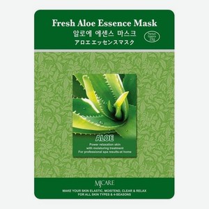 Маска тканевая Алоэ MJ Care Fresh Aloe Essence Mask 23г