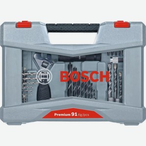 Набор бит Premium Set-91 2608P00235 для шуруповертов Bosch