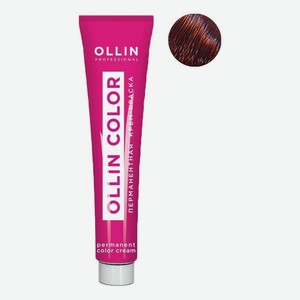 Перманентная крем-краска для волос Ollin Color 60мл: 6/6 Темно-русый красный
