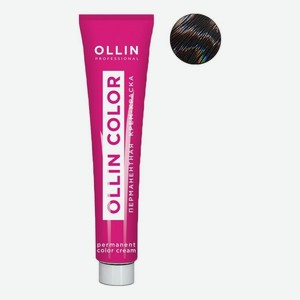 Перманентная крем-краска для волос Ollin Color 60мл: 4/71 Шатен коричнево-пепельный