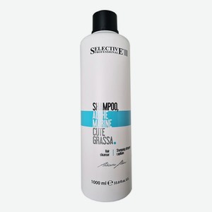 Шампунь для жирной кожи головы Морские водоросли Artistic Flair Alghe Marine Shampoo 1000мл