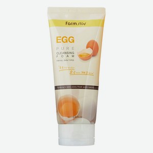 Пенка очищающая с яичным экстрактом Egg Pure Cleansing Foam 180мл