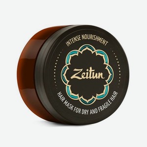 Маска  Интенсивное питание  для сухих и ломких волос с маслом ши и клещевины египетской Zeitun
