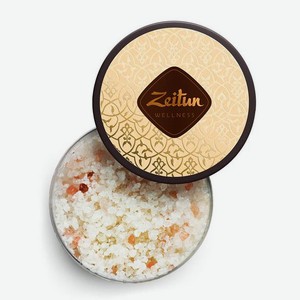 Соль для ванн ароматическая  Ритуал восстановления  с органич масл арганы для упругости кожи Zeitun