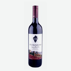 Вино «Лази» Алазани красное полусухое Грузия, 0,75 л