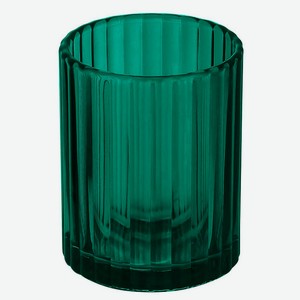 Стакан для ванных принадлежностей Аtmosphere of art Emerald из цветного стекла