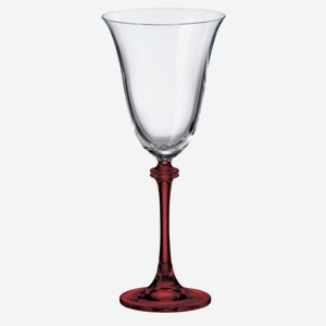 Набор бокалов для красного вина CRYSTAL BOHEMIA Asio 6 шт, 250 мл