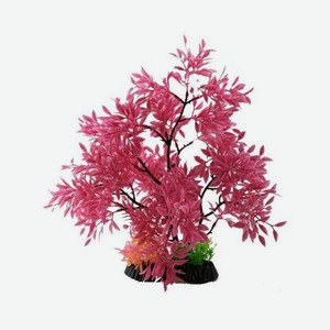 Аквариумное растение Rabizy Искусственное дерево 13х32 см розовое