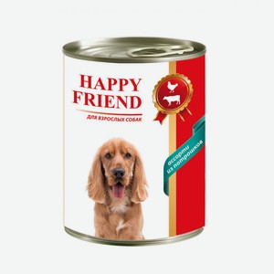 Влажный корм для собак Happy Friend Ассорти из потрошков 410 г