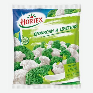 Смесь овощная Hortex Брокколи и цветная капуста быстрозамороженная 400 г