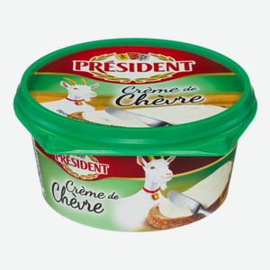 Сыр плавленый President Creme De Chevre 50% 125 г