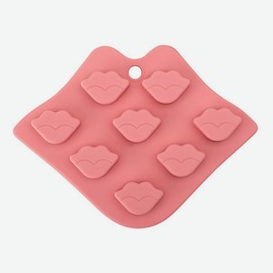 Форма для конфет Atmosphere Kiss 15,2 х 11,5 х 1,5 см розовая
