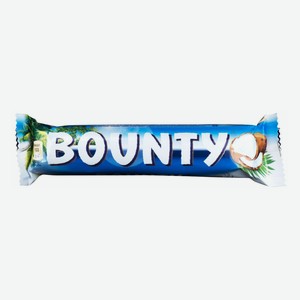 Шоколадный батончик Bounty молочный с кокосовой мякотью 55 г