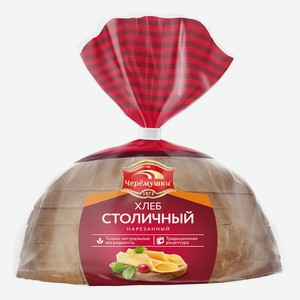 Хлеб Черемушки Столичный ржано-пшеничный в нарезке 330 г