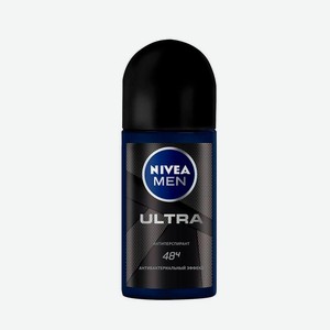 Антиперспирант роликовый Nivea Men Ultra с антибактериальным эффектом мужской 50 мл