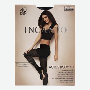 Колготки женские Incanto Active Body полиамид nero 40 den р 3