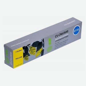 Картридж струйный CS-CN628AE 971XL желтый для HP Officejet Pro X476dw X576dw X451dw 113мл Cactus
