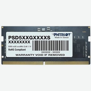 Оперативная память 8Gb DDR5 Memory PSD58G480041S Patriot