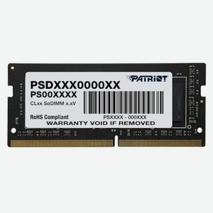 Оперативная память 8Gb DDR4 SL PSD48G320081S Patriot Memory