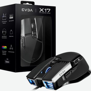 Мышь X17 Gaming Mouse 903-W1-17BK-K3 Черная Evga