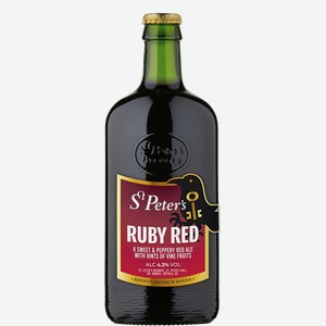 Пиво St. Peter s Ruby Red Ale 4.3% 0.5 л.