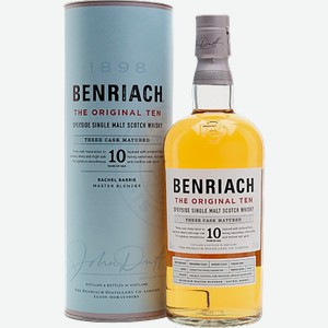 Виски Benriach The Original Ten Single Malt Scotch Whisky (gift box) 43% 0.7 л.