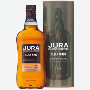 Виски Jura Seven Wood Single Malt Scotch Whisky (gift box) 42% 0.7 л.
