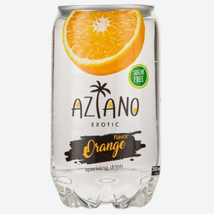 Напиток газ Азиано апельсин Азиано п/б, 0,35 л